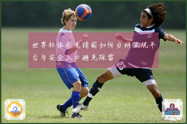 世界杯体彩竞猜前如何分辨正规平台与安全入口避免踩雷