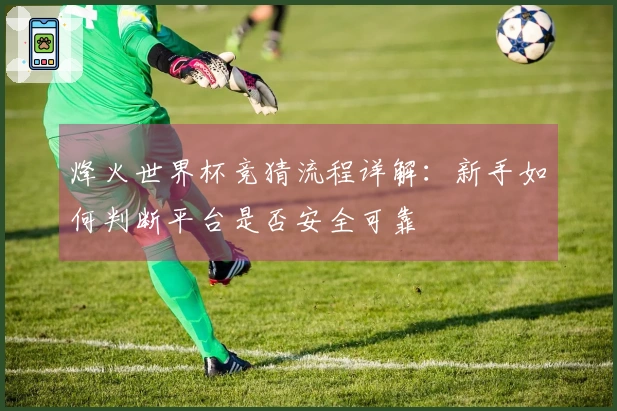 烽火世界杯竞猜流程详解：新手如何判断平台是否安全可靠