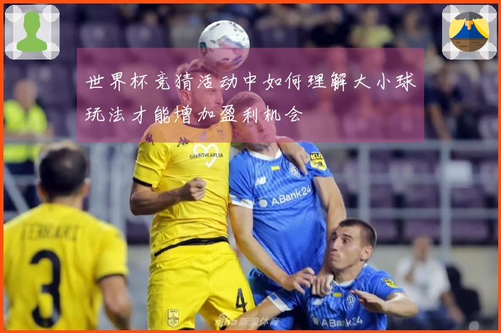 世界杯竞猜活动中如何理解大小球玩法才能增加盈利机会